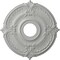 Ekena Millwork Attica Ceiling Medallion (Fits Canopies up to 5"), Hand-Painted Frost, 18"OD x 4"ID x 5/8"P CM18ATFRF - alternate 1